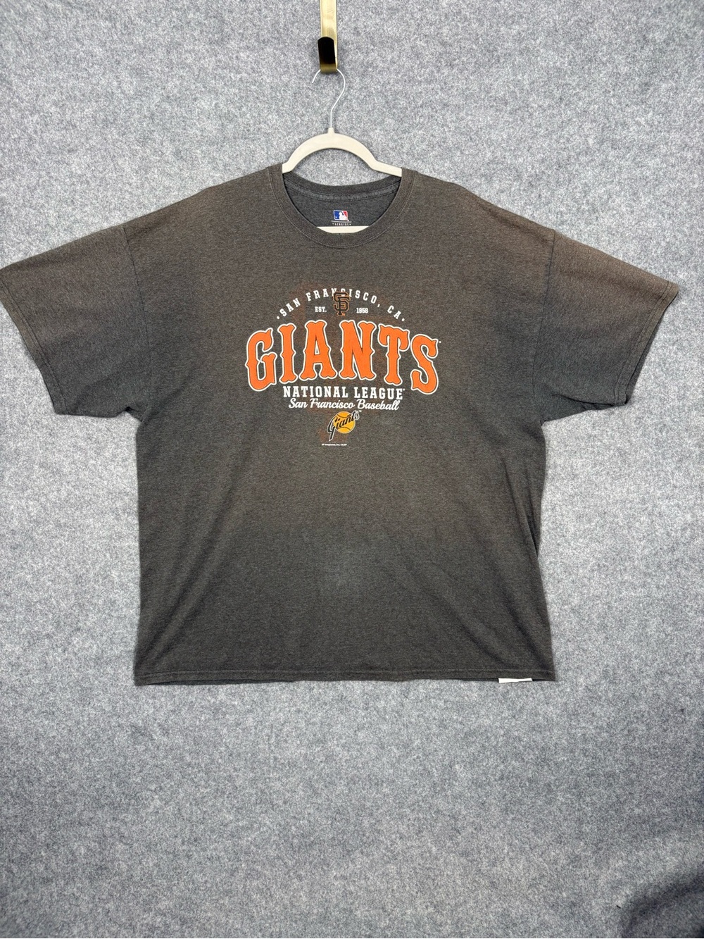 San Francisco Giants MLB Gray Graphic Tee 2XL